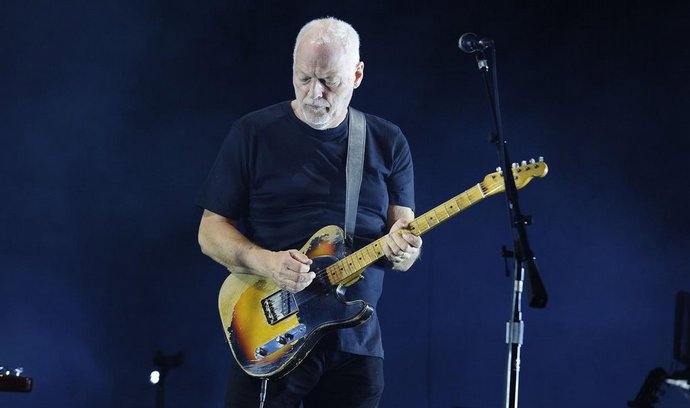 David Gilmour, legenda skupiny Pink Floyd.