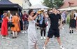 David tančil s Kristýnou jako na nějakém pivním festivalu v Bavorsku.