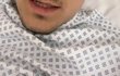 Gránský poslal fanouškům vzkaz z nemocnice. Gránský poslal fanouškům vzkaz z nemocnice.