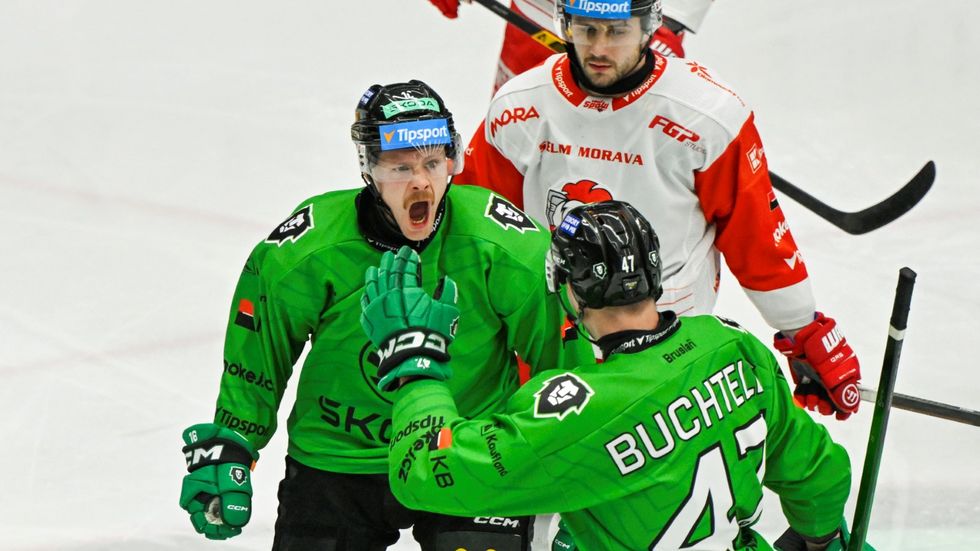 David Gríger a Jan Buchtele z Mladé Boleslav se radují