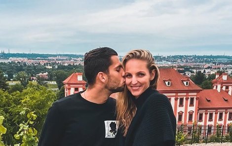 Úspěšná tenistka Kristýna Plíšková je zamilovaná do fotbalisty Dávida Hancka