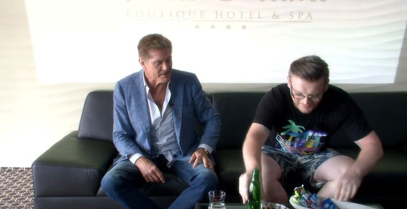 David Hasselhoff na Slovensku