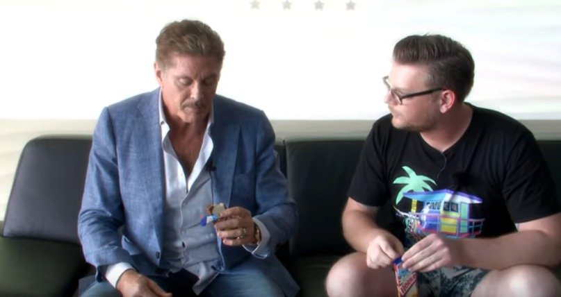 David Hasselhoff ochutnal Horalku.