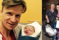 Cvičitel David Huf ukázal předčasně narozeného syna!