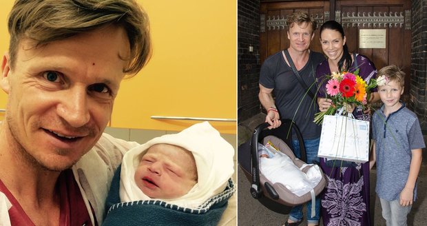 Cvičitel David Huf ukázal předčasně narozeného syna! 