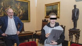 David K. v roce 2017 zachránil život bruslaři, pod nímž se propadl led. Poděkoval mu i primátor.