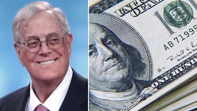 Zemřel 11. nejbohatší muž světa. Američan Koch podlehl rakovině prostaty