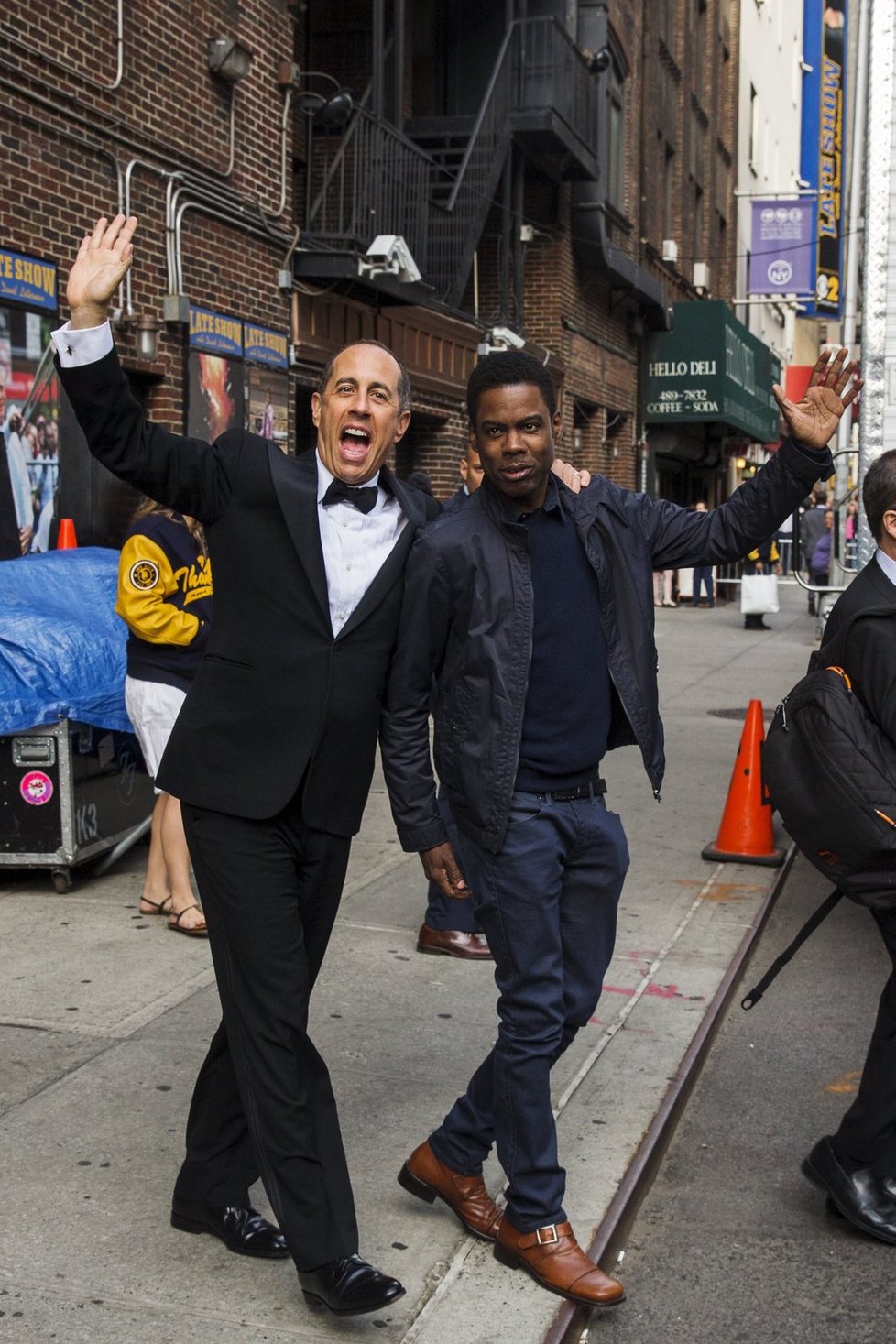 Show Davida Lettermana: Komici Seinfeld a Chris Rock