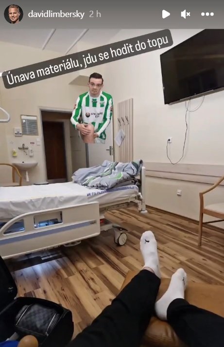 David Limberský se ohlásil fanouškům z nemocnice