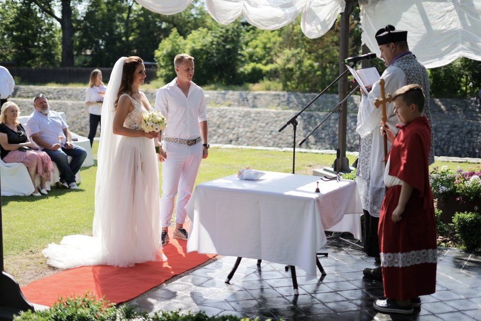 Svatba Davida Limberského a Lenky Olbertové v Plzni