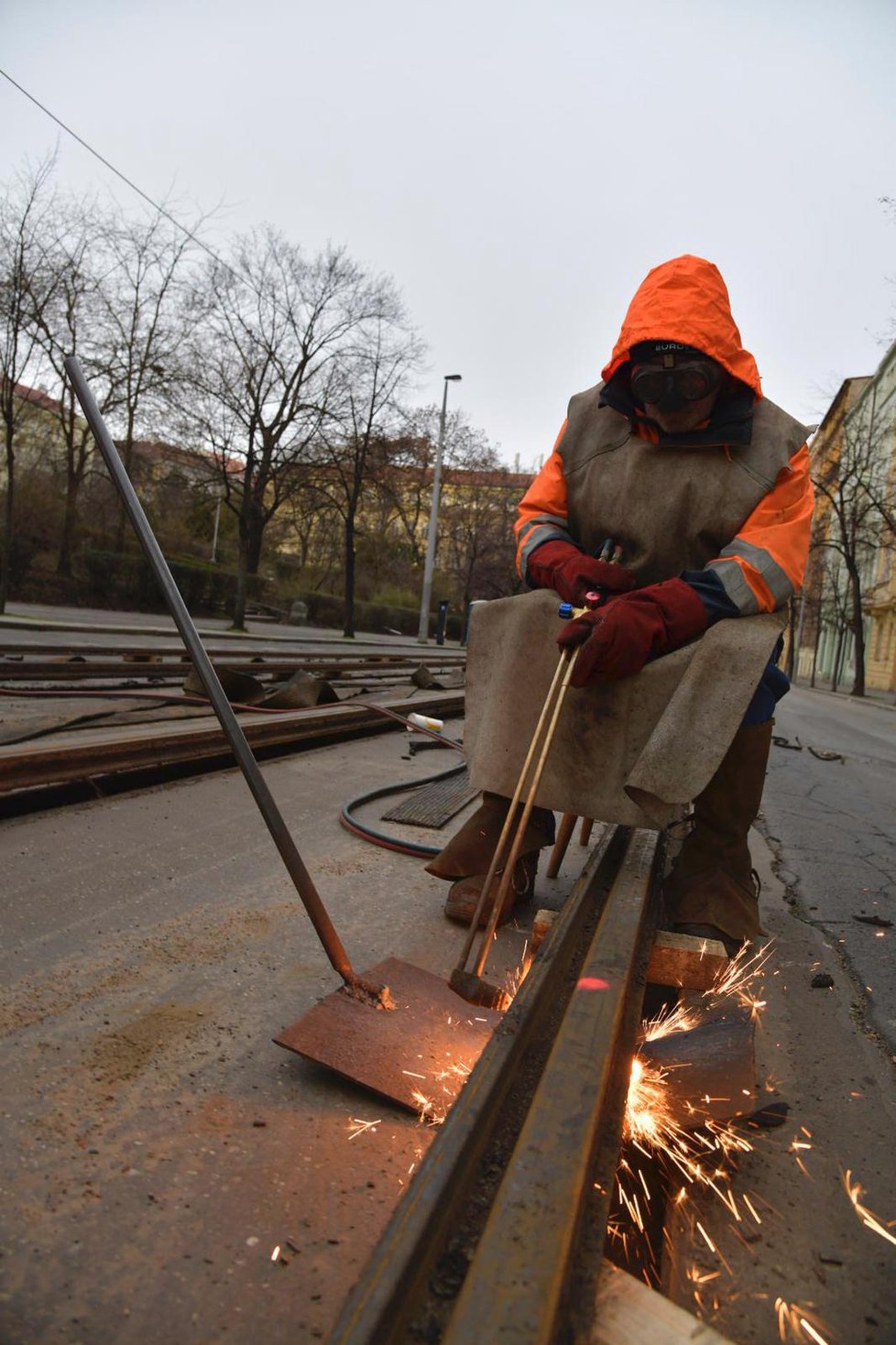 Začala rekonstrukce Vinohradské ulice.