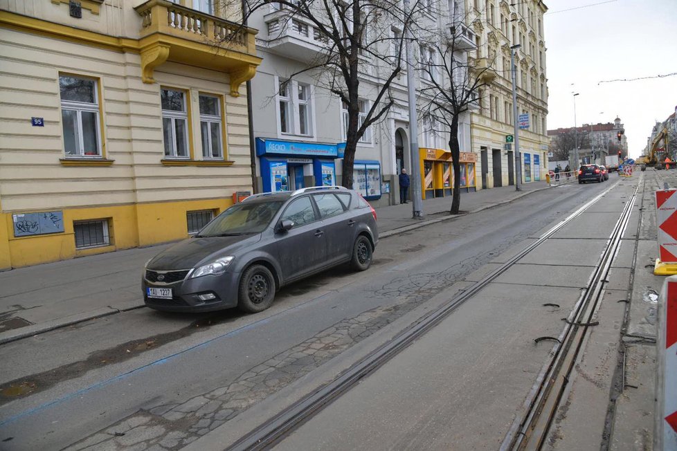 Začala rekonstrukce Vinohradské ulice.