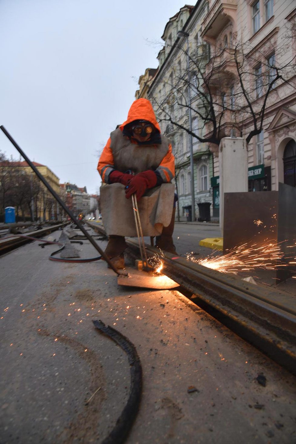 Rekonstrukce se dotkne i několika tramvajových tratí - na Novém Městě, ve Strašnicích a na Smíchově. (ilustrační foto)