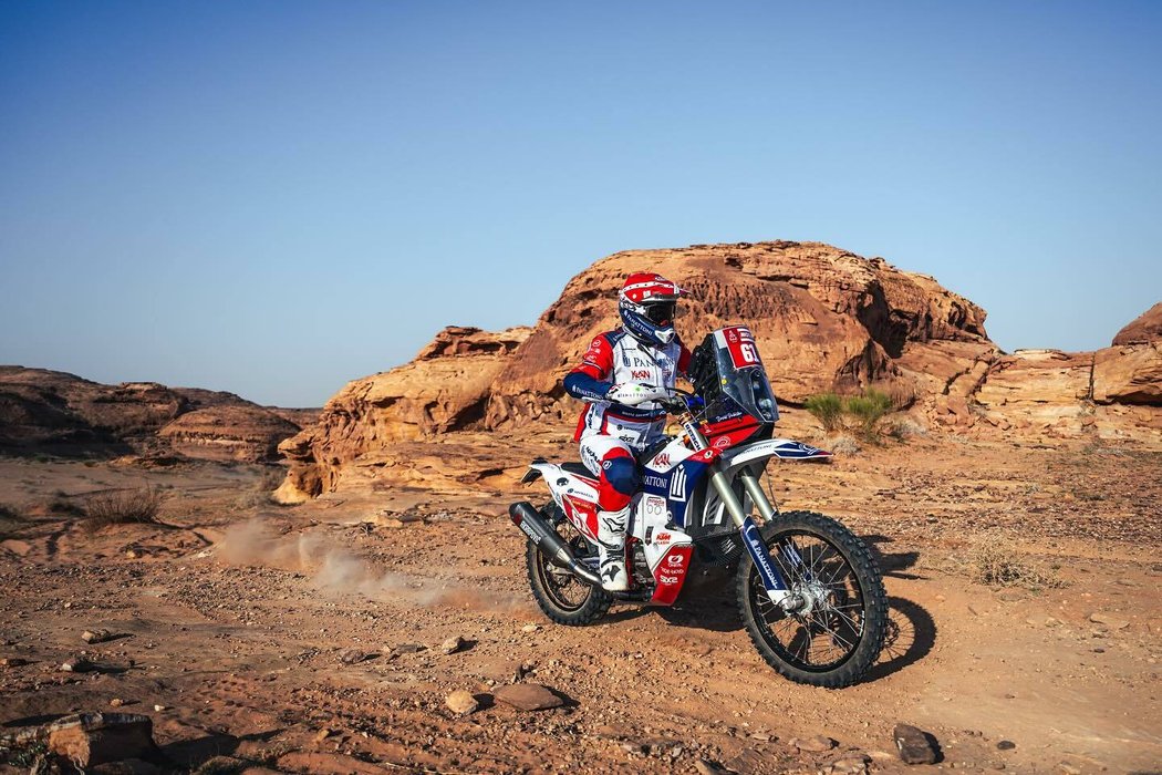 David Pabiška na Rallye Dakar 2024
