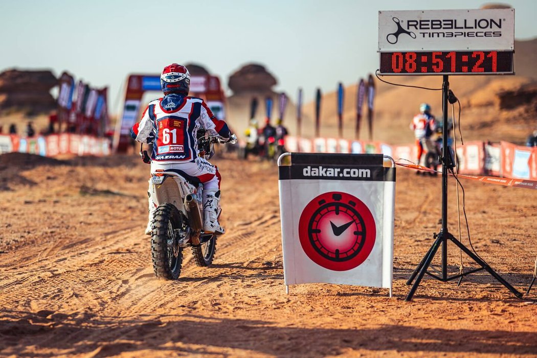 David Pabiška na Rallye Dakar 2024