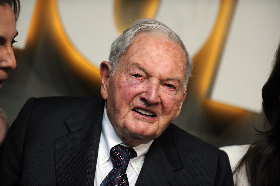 David Rockefeller zemřel ve věku 101 let.