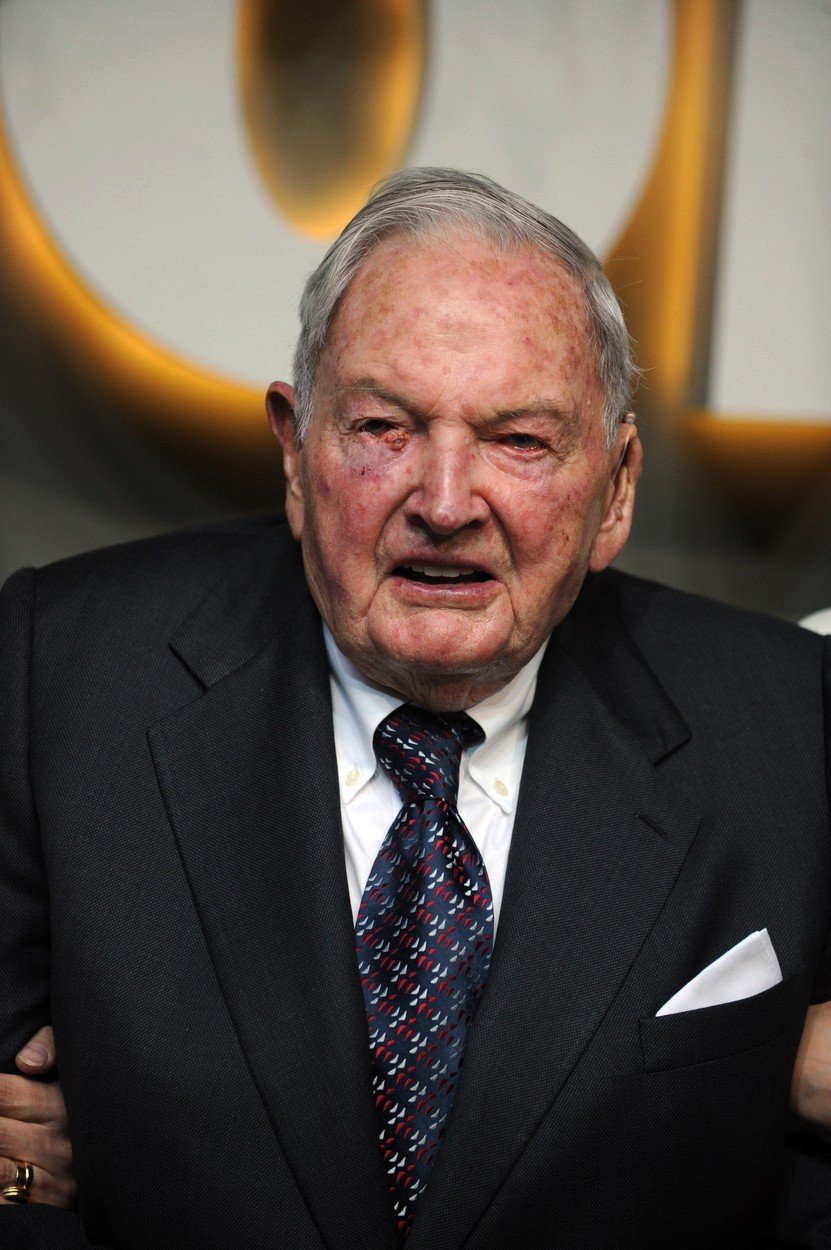 David Rockefeller prodělal celkem sedm transplantací srdce.