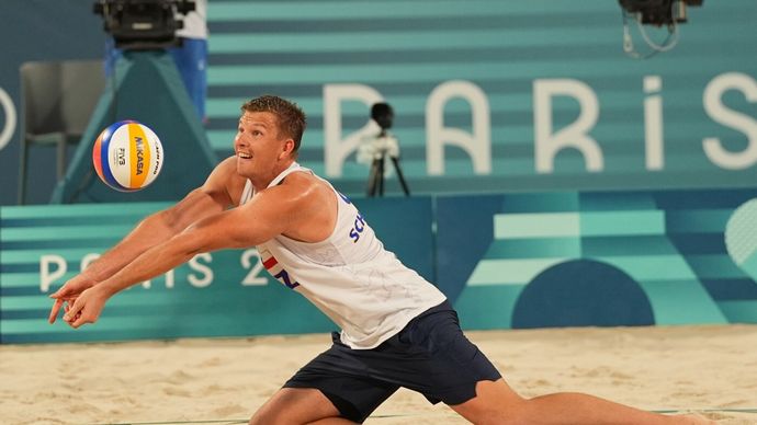 David Schweiner na olympiádě v Pařiži