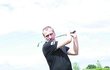 David Suchařípa je vášnivý golfista. Však taky drží rekord!