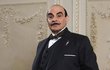 Suchet jako Hercule Poirot.