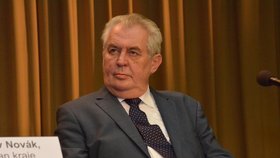 Prezident Miloš Zeman.