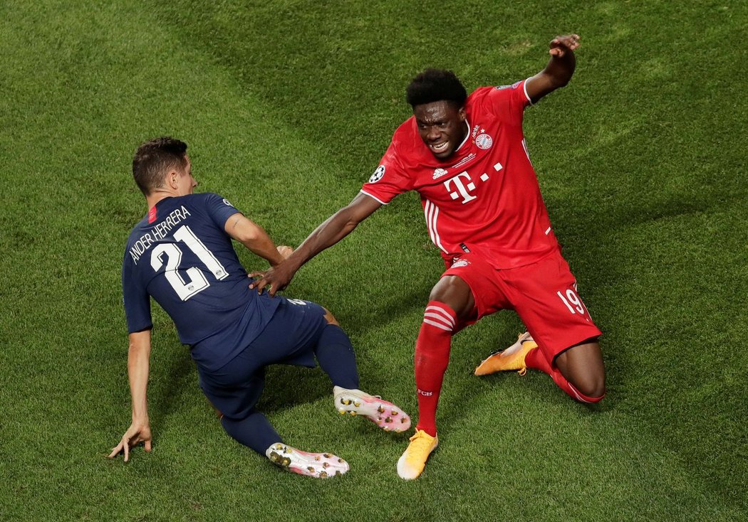 Alphonso Davies z Bayernu Mnichov