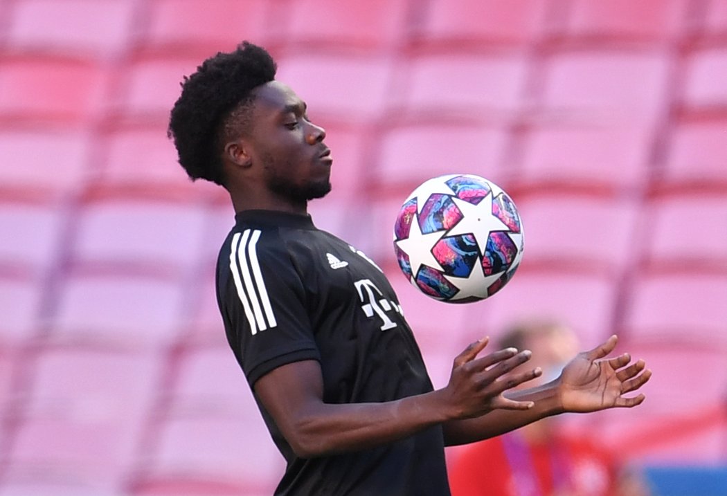 Alphonso Davies z Bayernu Mnichov