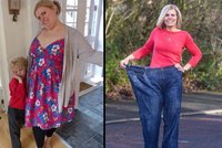 S nadváhou bojovala od 10 let: V dospělosti zhubla o polovinu své váhy