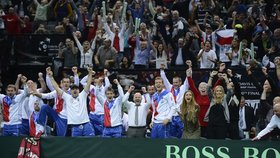 Česká euforie: Davis Cup je doma!