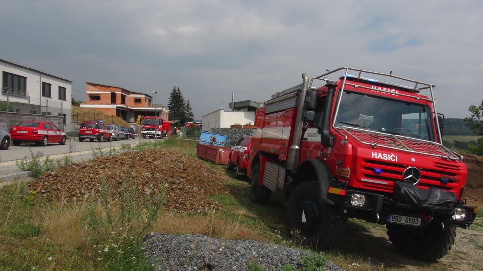  V Davli zemřel dělník, zavalila ho zemina ve výkopu 