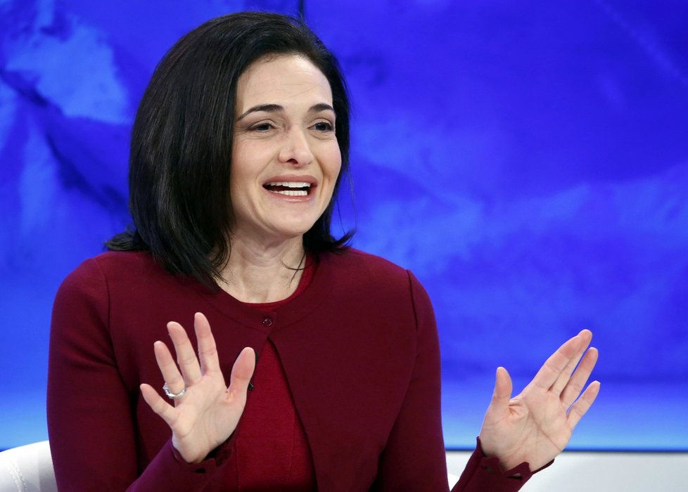 Světové ekonomické fórum v Davosu 2016: Sheryl Sandberg ze společnosti Facebook