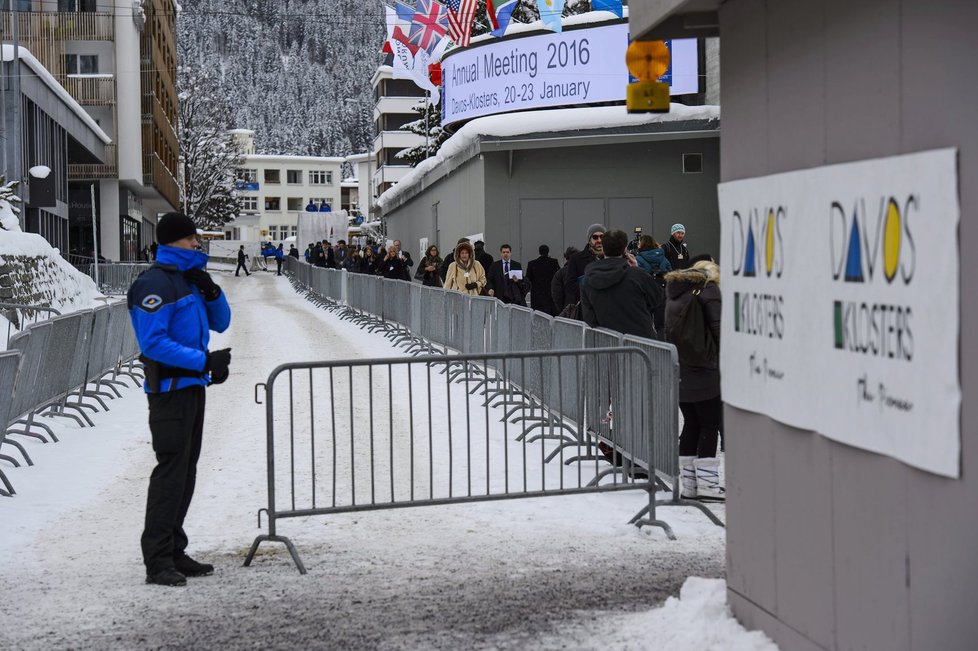 Světové ekonomické fórum ve švýcarském Davosu, 20. 1. 2016