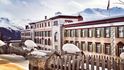 Davos, bývalé sanatorium, dnes hotel Schatzalp