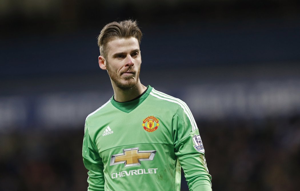 Brankář Manchesteru United a Španělska David de Gea