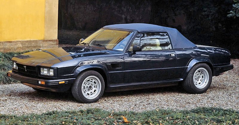 De Tomaso Longchamp Spyder GTS by Pavesi (1986-1989)