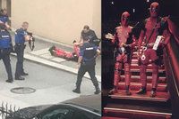 Policie zatkla dvojici v kostýmech superhrdiny. Myslela, že jsou to teroristé