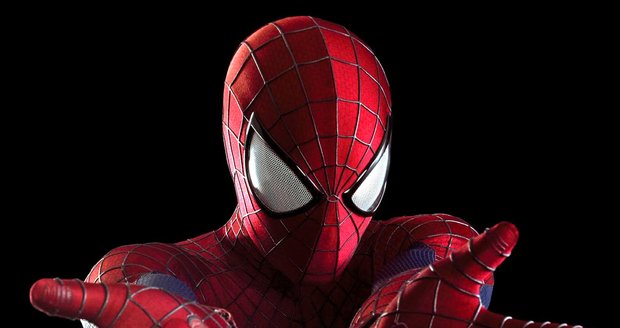 Andrew Garfield jako Spider-Man.