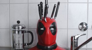 Deadpool v kuchyni: Geniální držák na nože