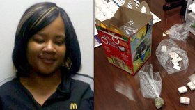 Podařená dealerka drog v McDonaldu: Do Happy Mealu dávala heroin!