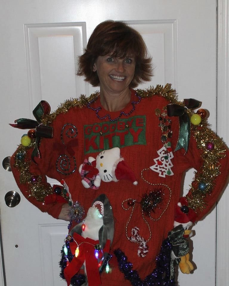 Šílené vánoční svetry z dílny Američanky Deb Rottum jsou hitem internetu