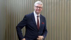 Karel Havlíček (ANO) v zákulisí debaty Blesku (září 2026)