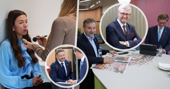 Zákulisí debat Blesku: Pirátka Stojanová, Rakušan (STAN), Koten (SPD), Havlíček (ANO) i Kupka (ODS)