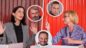 Předvolební debata Blesku s Pekarovou Adamovou, Konečnou, Šmardou, Šlachtou a Bartošem.
