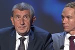 Babiš a Bartoš se střetli v debatě CNN Prima News (1.9.2021)