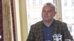 Pavel Talíř z KDU-ČSL při debatě Blesku z Jihočeského kraje.