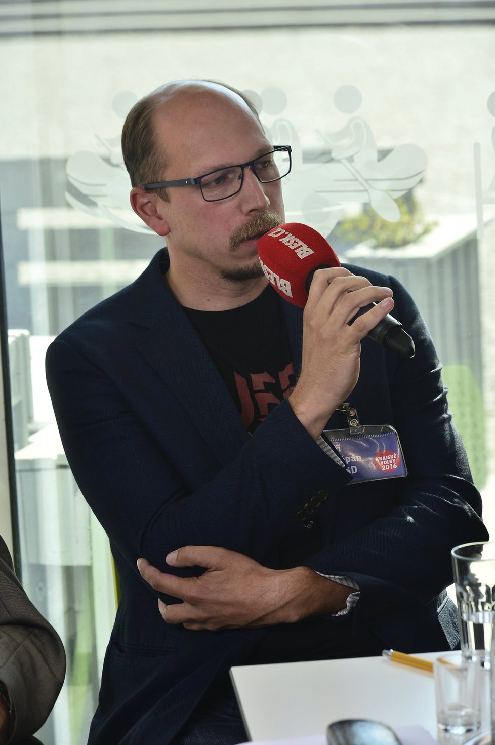 Debata Blesku v Hradci Králové: Jiří Štěpán (ČSSD)