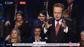 Debata lídrů pro Prahu: Pořad moderoval tradičně Václav Moravec