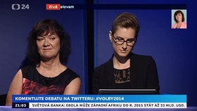 Debata lídrů pro Prahu: Martu Semelovou psaní na Twitter moc nebavilo?