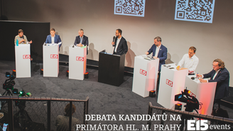 Předvolební debata E15: Stavěl Bém, Krnáčová revidovala, Hřib neměl projekty