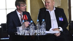 Lídr kandidátky ODS s hejtmanem Milošem Peterou